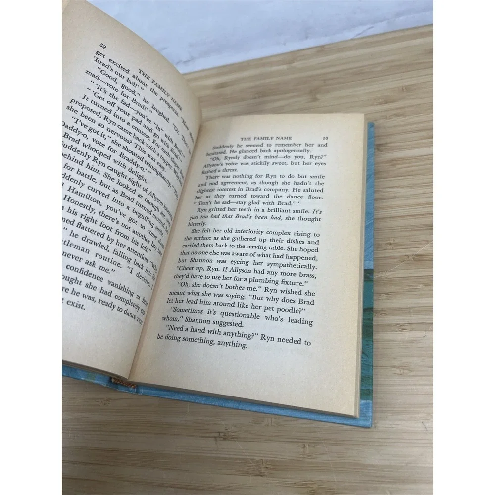 The Family Name by Jan Washburn‎  Whitman Hardcover 1971 good condition